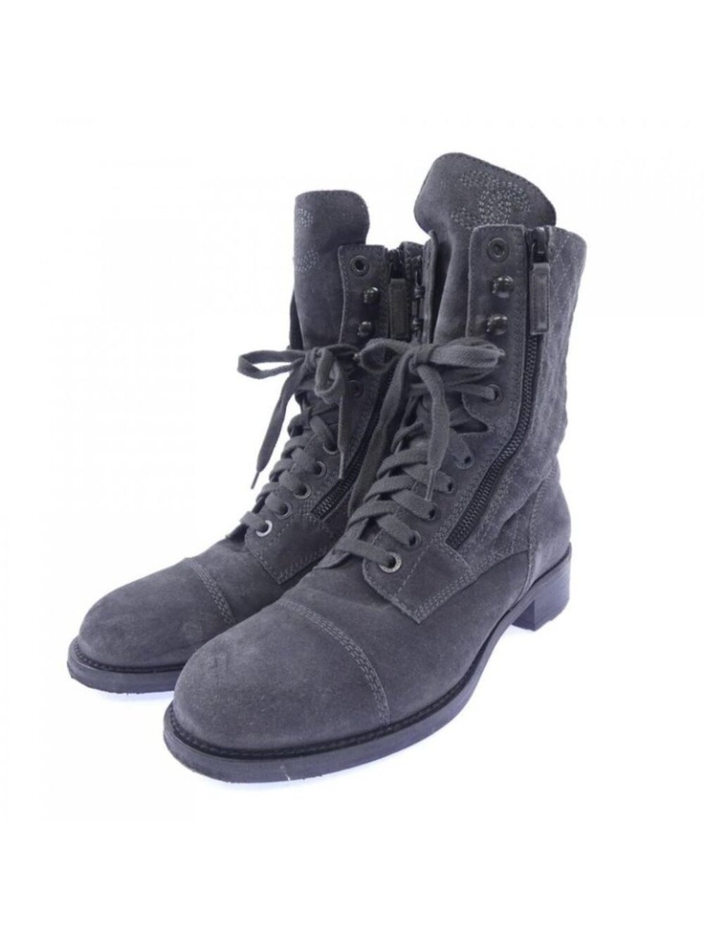 Chanel Boots Gray - Picture 3 of 6